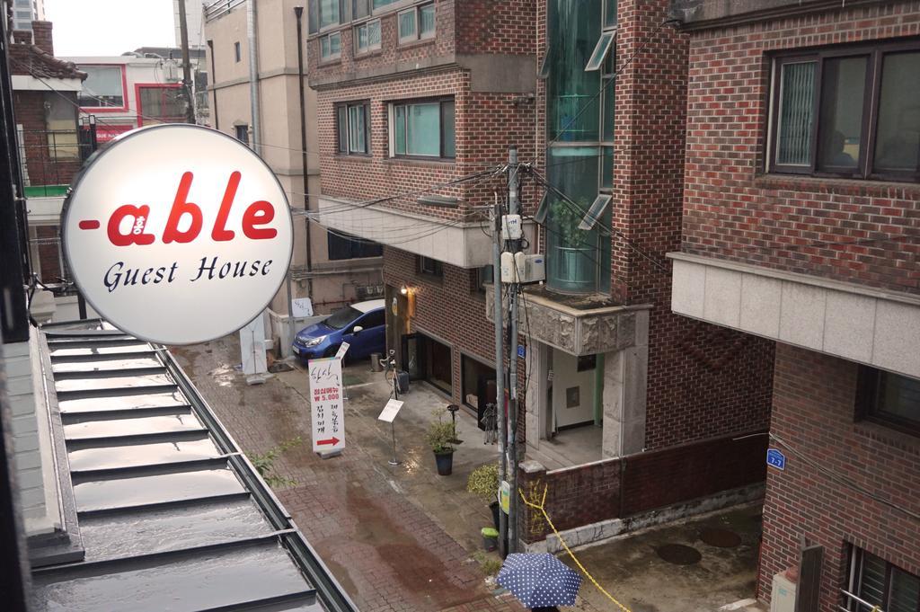 Able Guesthouse Hongdae 2 Seul Exterior foto