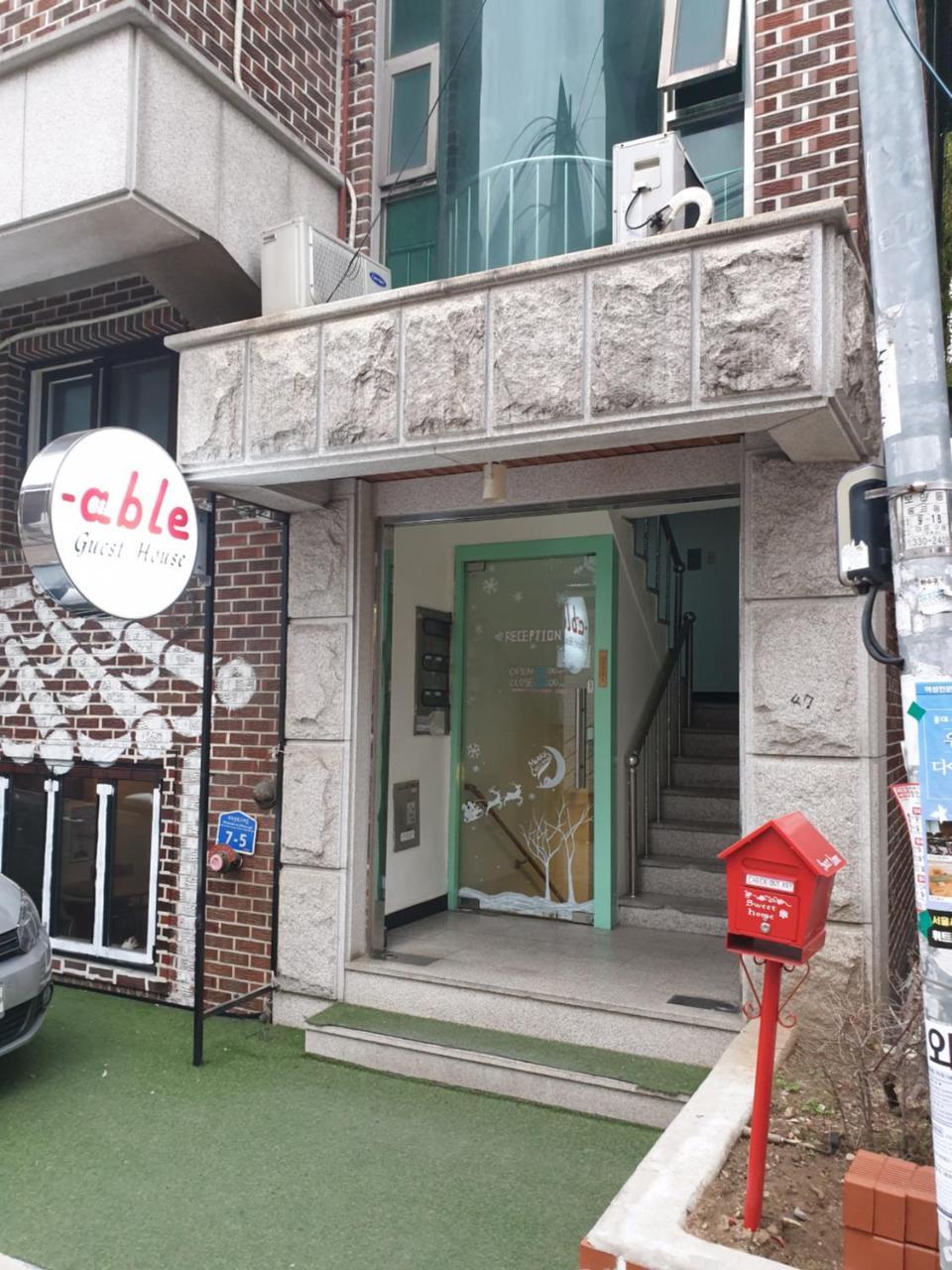 Able Guesthouse Hongdae 2 Seul Exterior foto